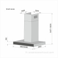 Tacon Contrôle de la cheminée T-Shape Chimney Cooker Hood